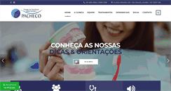 Desktop Screenshot of odontologiapacheco.com.br