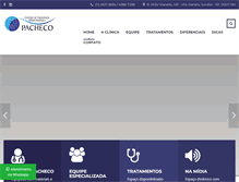 Tablet Screenshot of odontologiapacheco.com.br